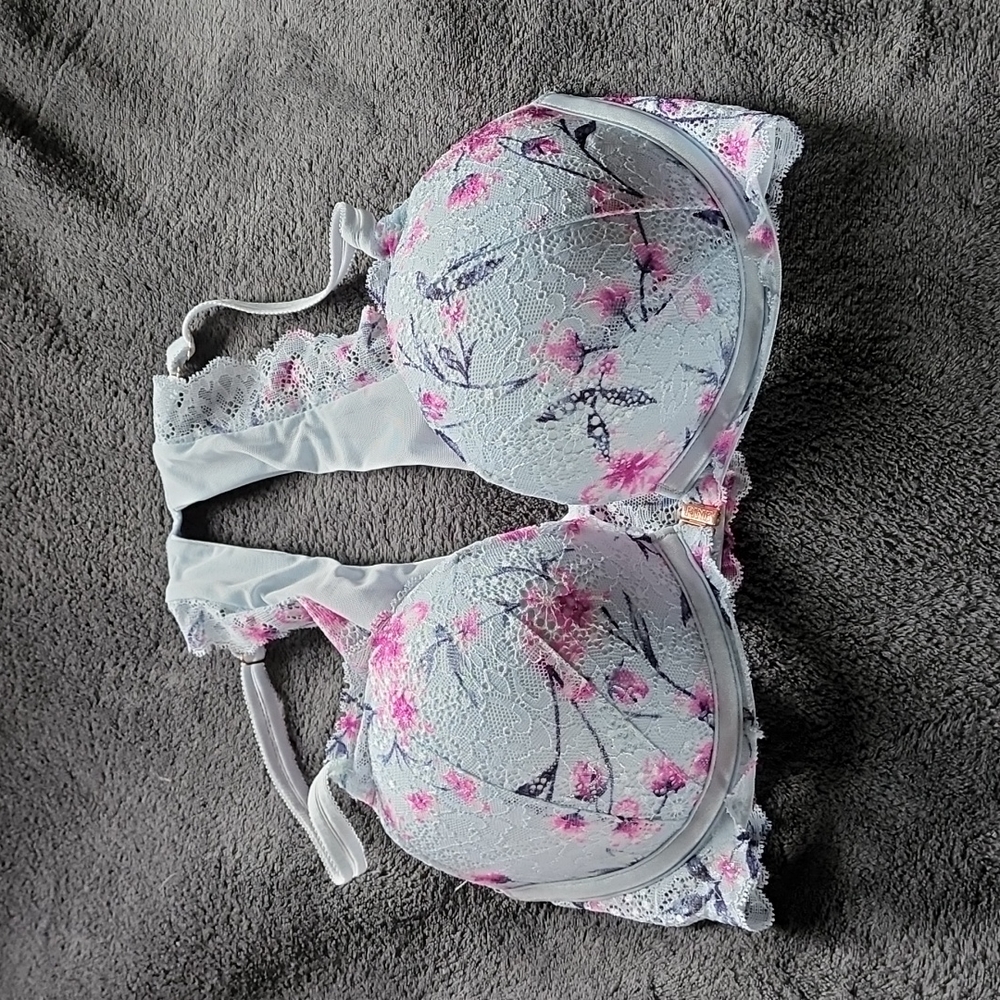 Pink bra